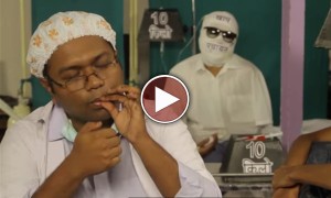 स्मोकिंग के विज्ञापन का मनोरंजक प्रदर्शन, बस यही तो चाहिए था