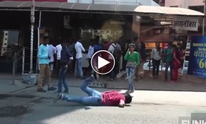 अरे ! ऐसा क्या हुआ इस लड़के के साथ की इसे देखकर लोग डर गए 