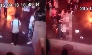 बॉयफ्रेंड ने नहीं दिलाया iPhone 6 तो लड़की ने पब्लिक मे उतार दिए अपने कपडे 