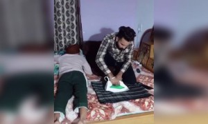 बैठने में काफी तकलीफ होने वाली है अब जनाब को