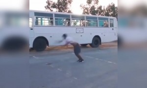 ऐसा स्टंट आपने पहले कभी नहीं देखा होगा