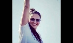 ऐशा देओलने किया आभार प्रकट घंटीबजाकर