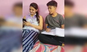 बचपन में सब ऐसे ही पढाई से भागते है