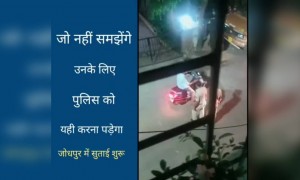 अब लोग ऐसी हरकतें करेंगे तो पुलिस को तो सुताई करनी ही पड़ेगी कोरोना से बचिए