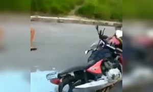 स्टंट करना पड़ गया भारी दोनों लड़कों पर