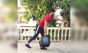 घर में रहकर अपने बैग के साथ ही आप व्यायाम कर सकते है