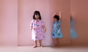 ये दो क्यूट बच्चियों का वीडियो देख आप खुश हो जाओगे