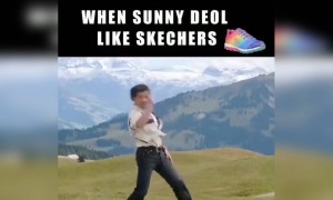 अब ये वीडियो किसने बना डाला सनी पाजी पर LOL