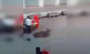 सिंघम माफिक दौड़ाया पुलिस ने तो लड़के को