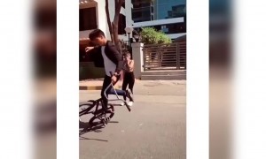 साइकिल से क्या गज़ब का स्टंट किया इस लड़के ने