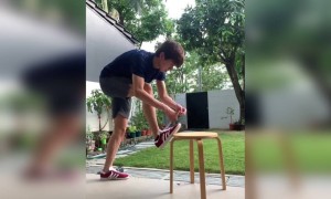 जूते का फीता ध्यान से बांधे अगली बार