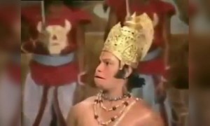 हनुमान ही जब लंका जाके रावण के सामने खड़े हुए