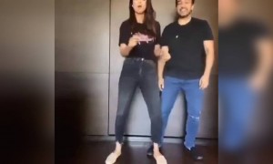 शिल्पा और उनके पति का डांसिंग वीडियो