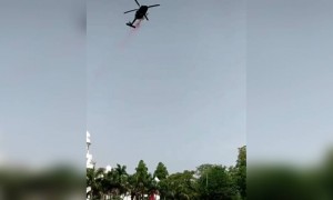 लखनऊ के अस्पताल का नज़ारा