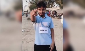 कोरोना भी डर गया इंडिया आके