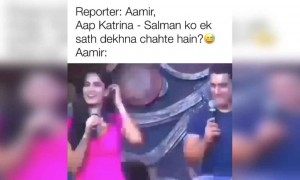 आमिर ने कहा वो कटरीना और सलमान को साथ देखना चाहते है