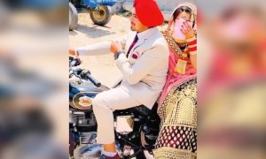 प्यारे से पंजाबी कपल का क्यूट वीडियो