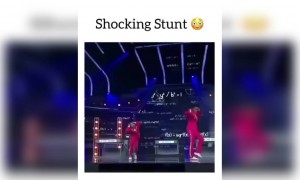 क्या अमेजिंग स्टंट वाला डांस किया है