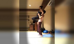 क्या अनोखा वर्क आउट है