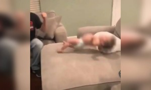 पापा के साथ बच्चे की लड़ाई