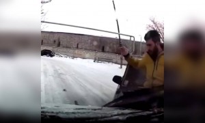 जस्ट मिस नहीं'तो सिदा एक्सीडेंट वीडियो देखो !