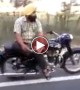 देखिए यह सरदारजी बाइक चलाते हुए क्या-क्या कर रहे हैं 