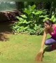 शिल्पा शेट्टी ने किया अपना गार्डन खुद साफ़